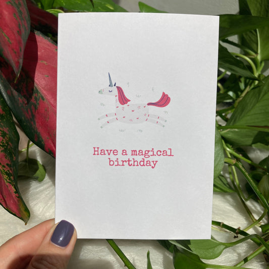 MAGICAL BIRTHDAY CARD